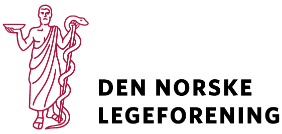 Logo for Den norske legeforening søker direktør for digitale tjenester